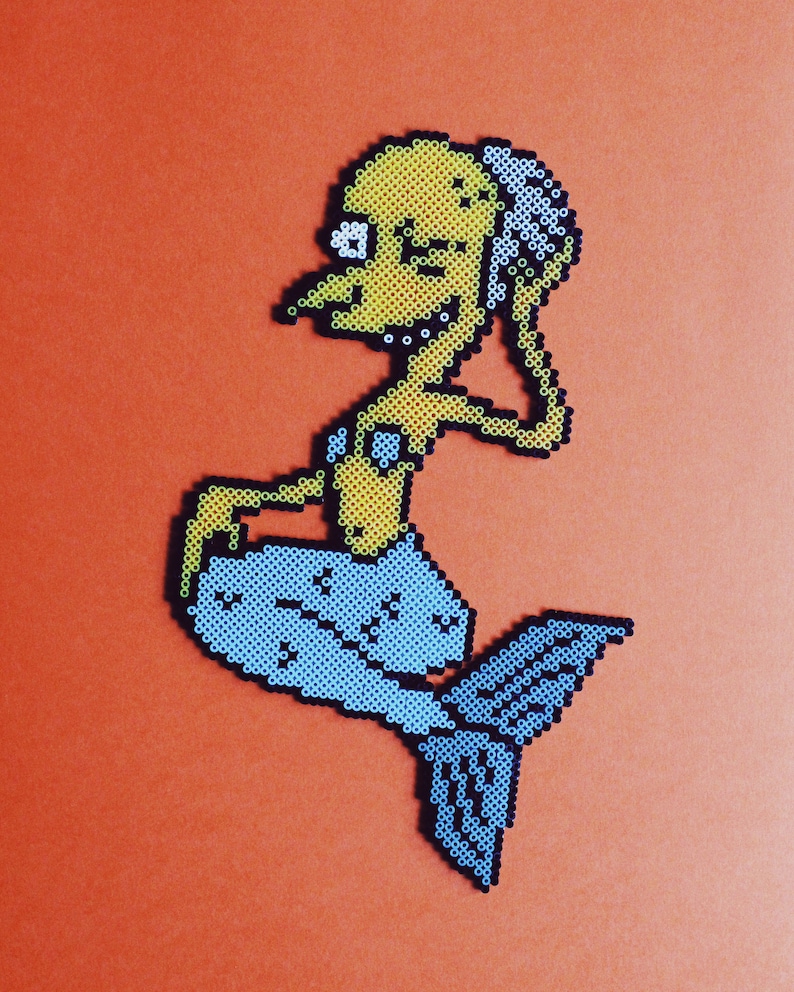 Sr Burns Mr Burns Hama beads Artkal beads Perler beads Fox The Simpson image 1