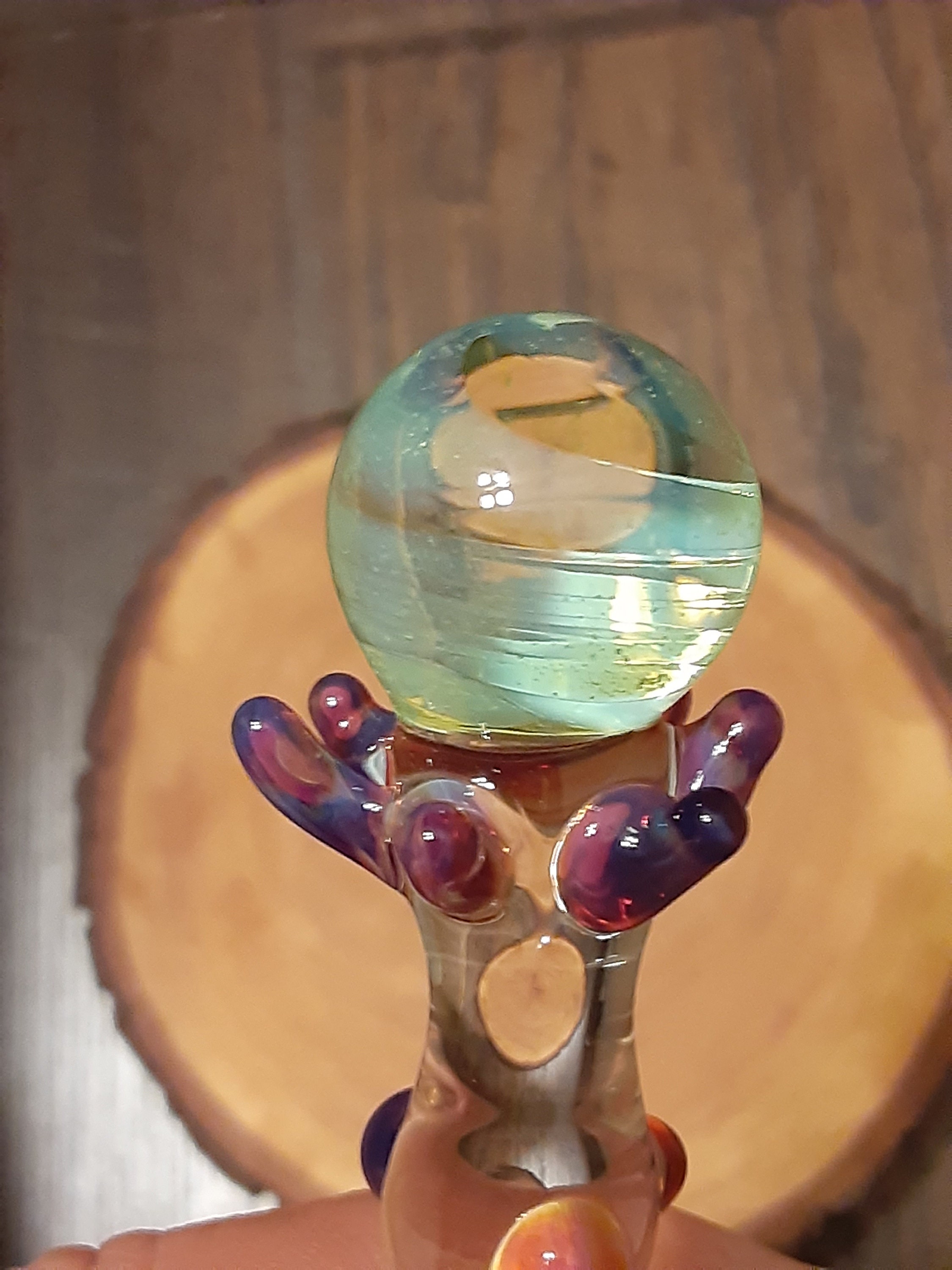 Hand Blown Glass Dab Tool/Essential Oil Tool Etsy