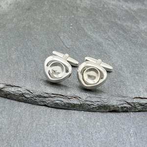 Sterling silver cufflinks