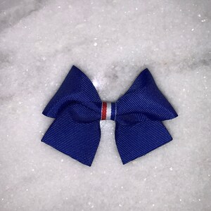 Mini Patriotic Clip Bow, USA
