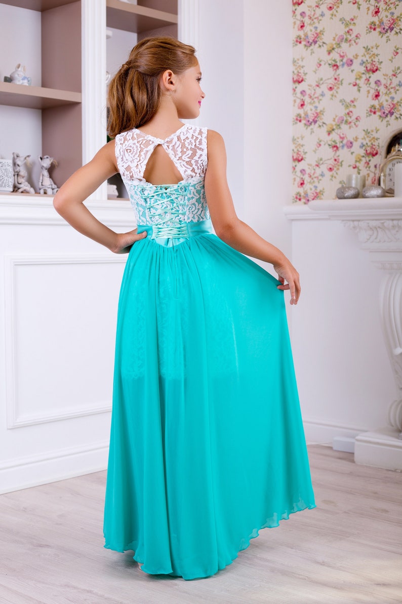 Turquoise Lace Wedding Dresses