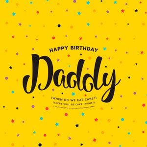 Feliz cumpleaños papá - Tarjeta de felicitación