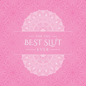 De beste slet - Wenskaart