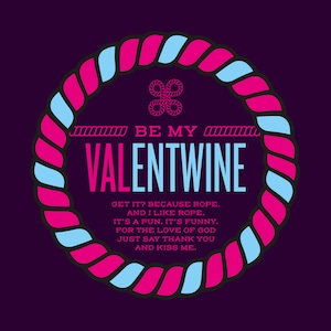 Be My Valentine-wenskaart