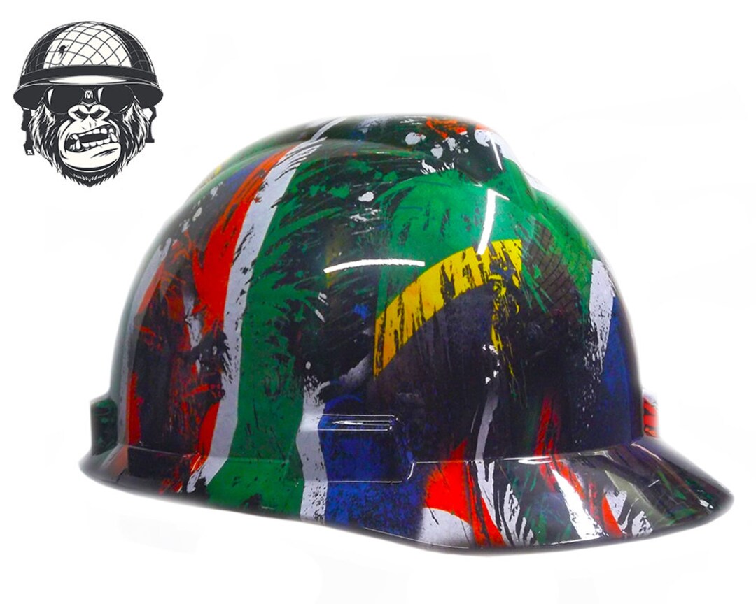 Custom Hydrographic Safety Hard Hat Construction Ppe Etsy UK