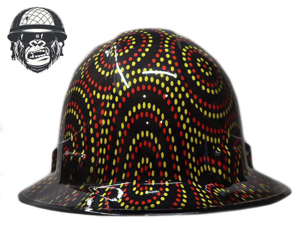 Custom Hydrographic Wide Brim Safety 
