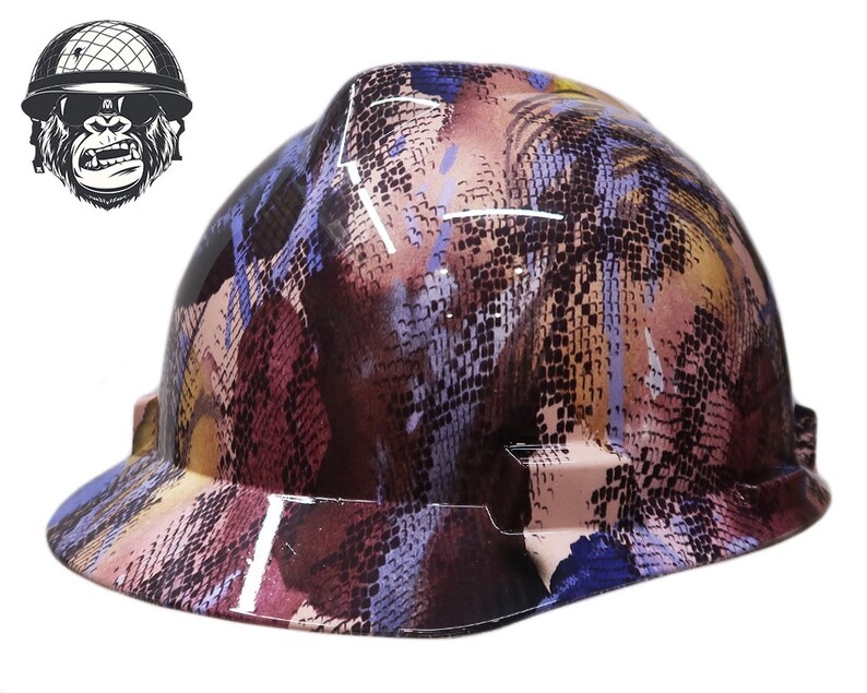 Custom Hydrographic Safety Hard Hat Construction PPE Etsy