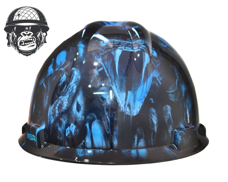 Custom Hydrographic Safety Hard Hat Construction Ppe Etsy