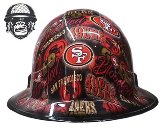 Custom Hydrographic GOLD BLOODED 49ERS 