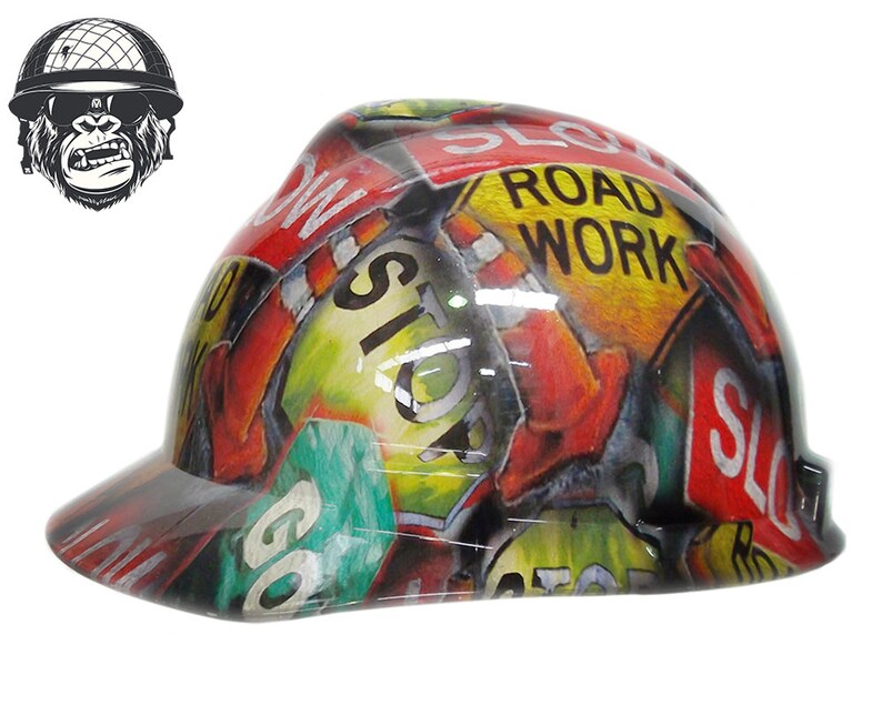 Custom Hydrographic Safety Hard Hat Helmet Ppe Industrial Etsy
