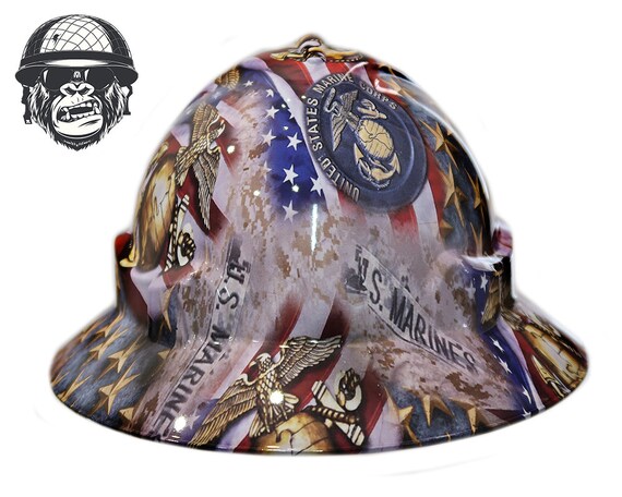 Custom Hydrographic Safety Hard Hat 