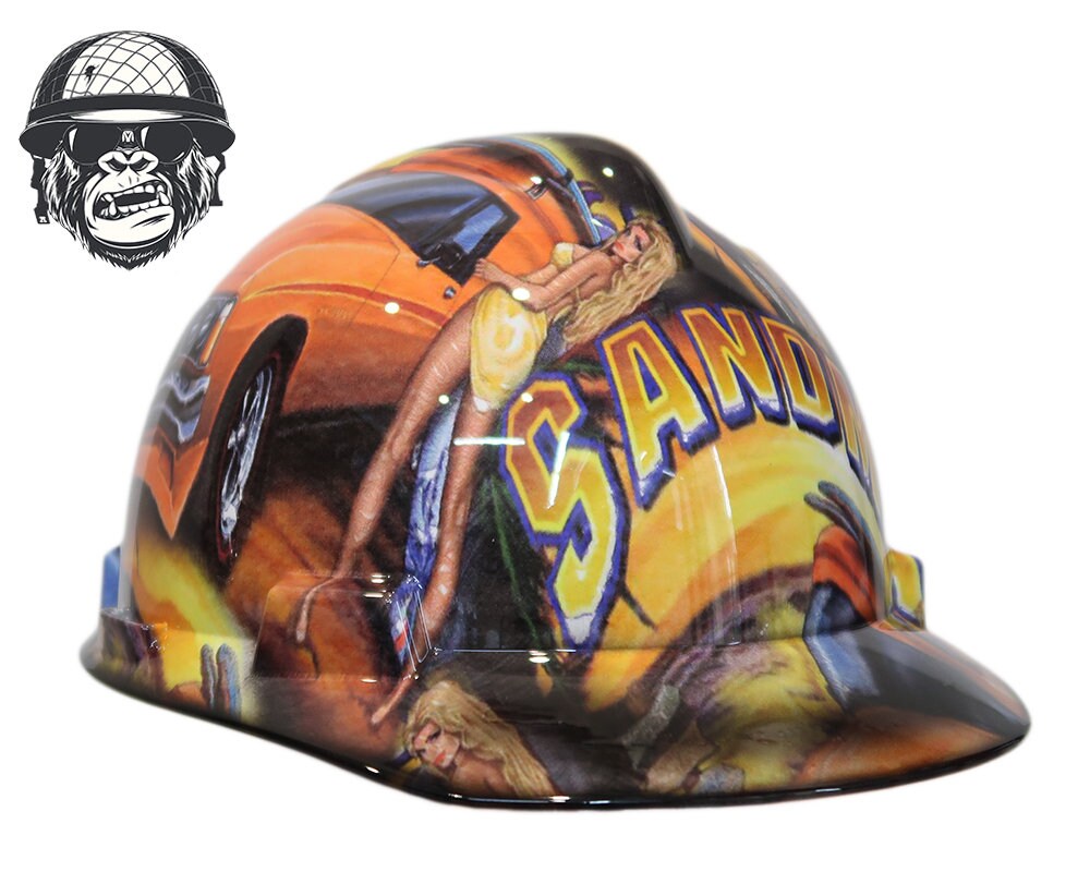 PANELVAN WIDE Custom Hydrographic Safety Hard Hat PPE Mining Industrial 