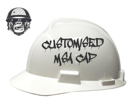 Custom Hydrographic Safety Hard Hats ENERGY CAP STYLE 