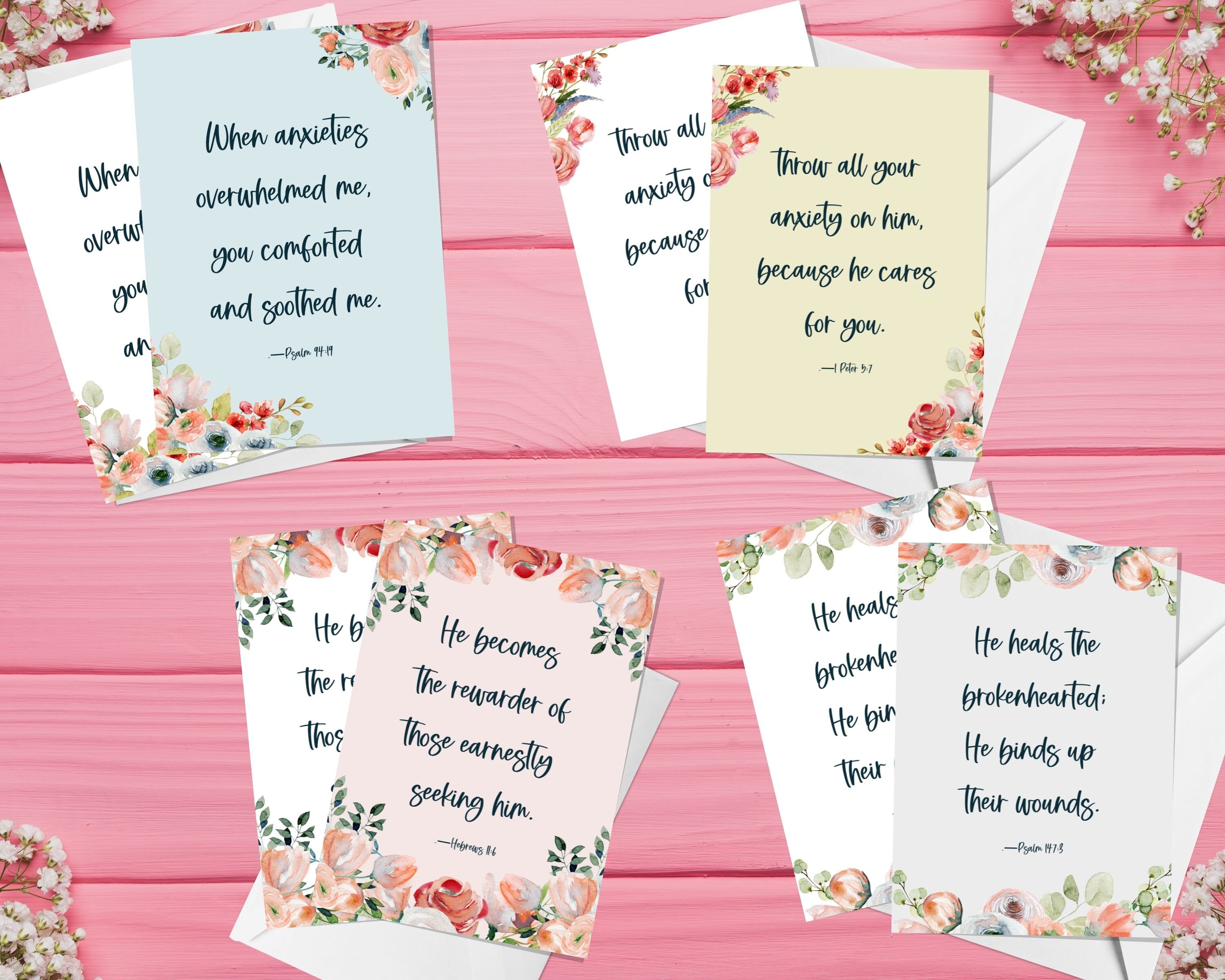 Set of 8 JW Greeting Card Comfort JW Printable - Etsy
