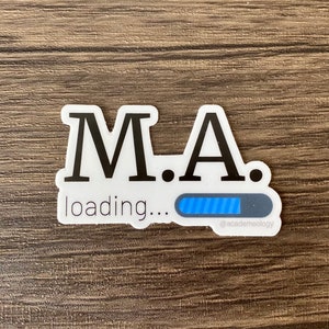 M.A. Autocollant de chargement