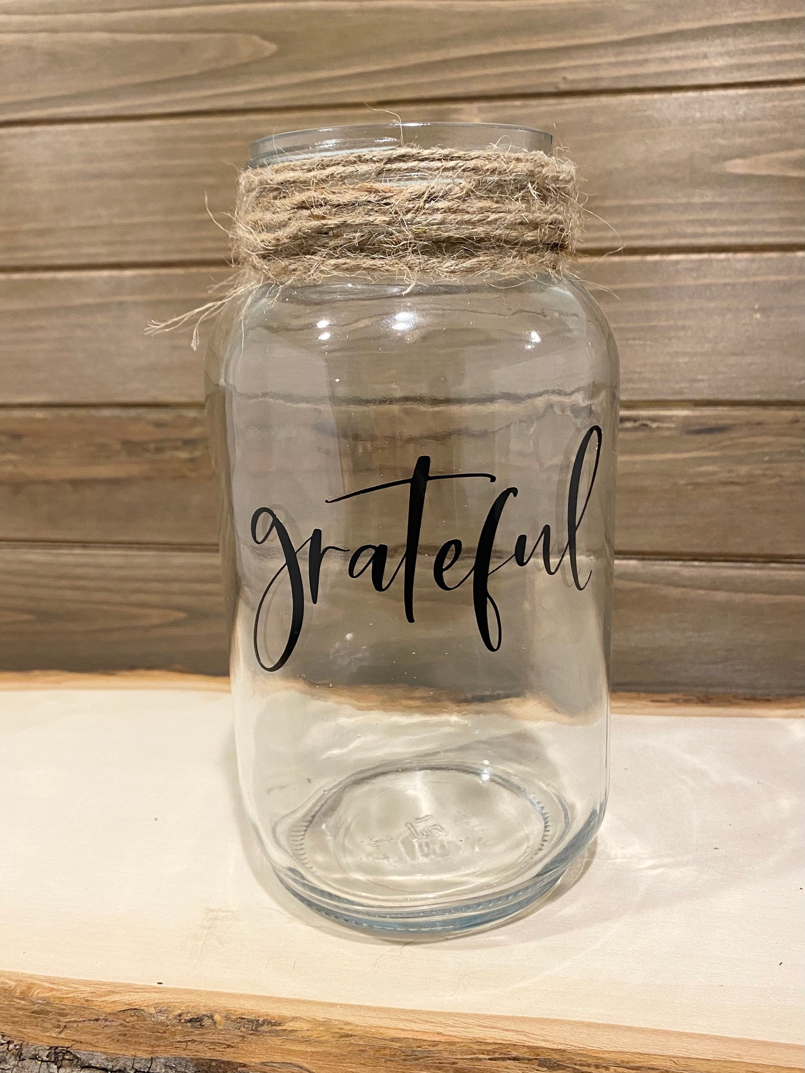 Gratitude Jar Grateful Practice Gratitude Gratitude Jar W/ Etsy