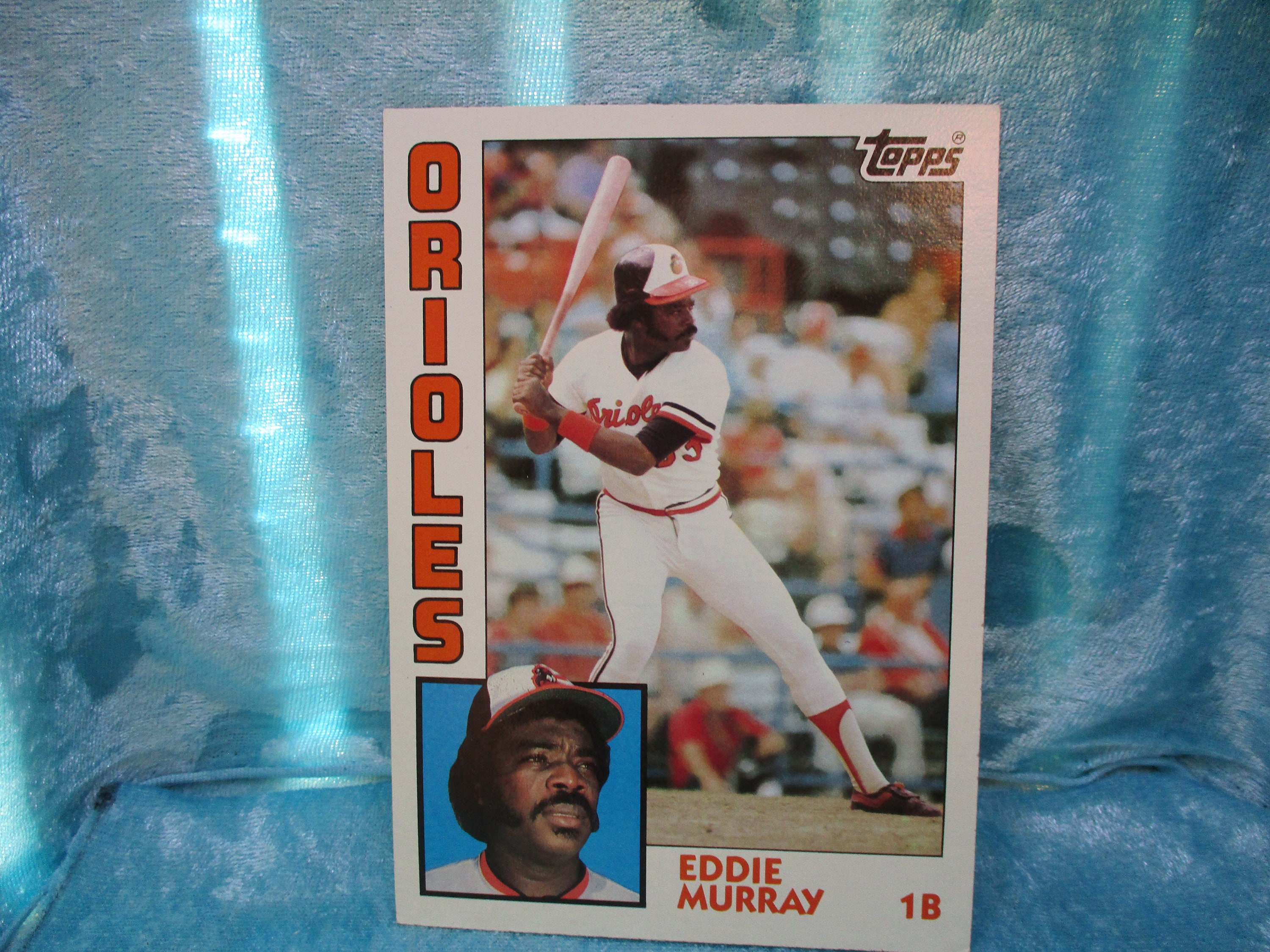 1984 Topps Jumbo Baseball Card 25 Eddie Murray - Etsy