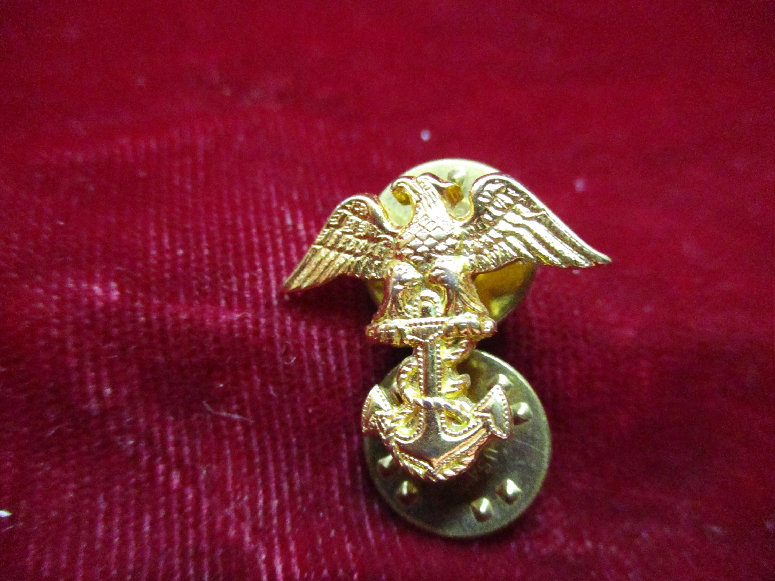 US Navy Garrison Cap Device Eagle and 