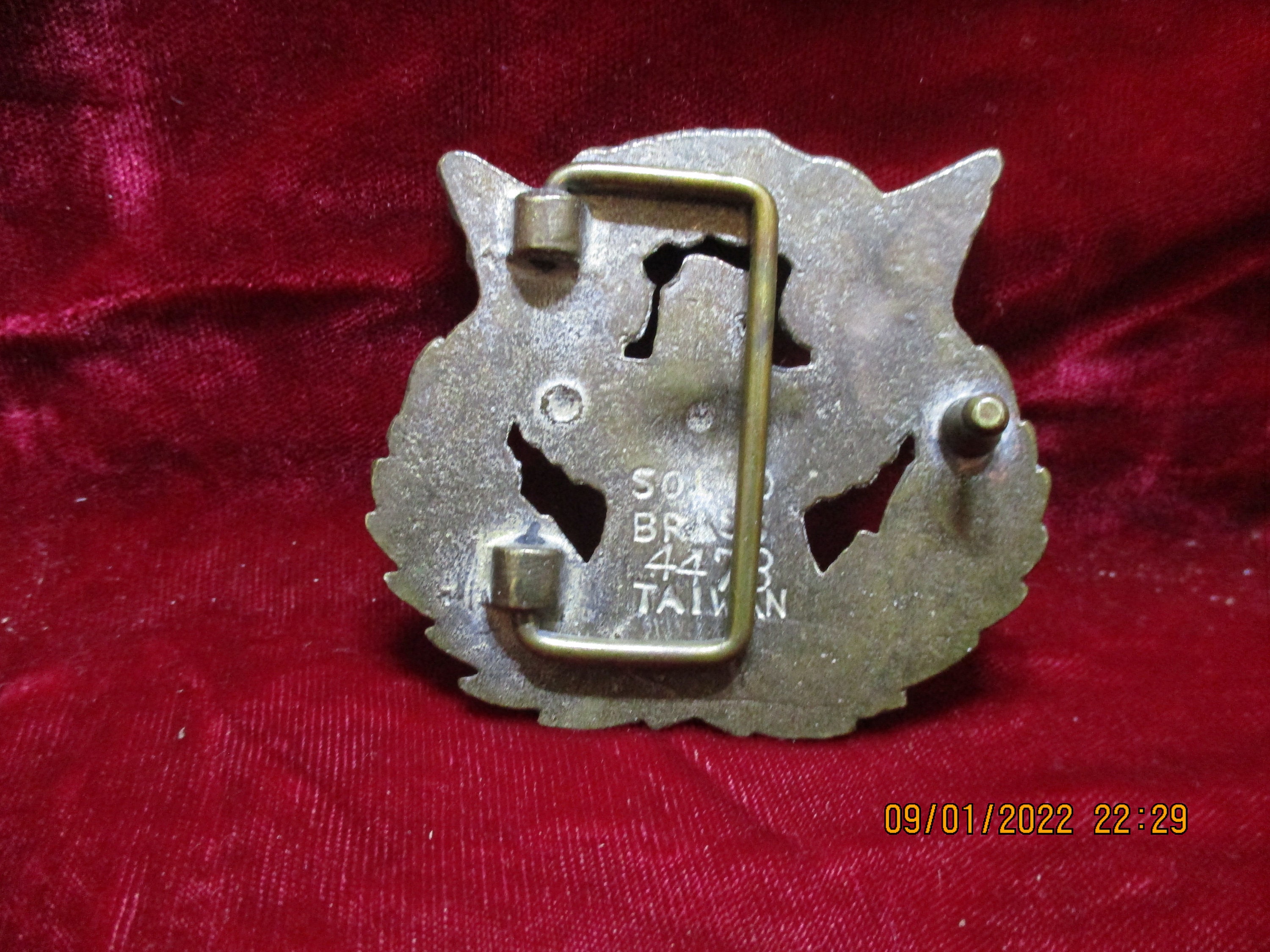 Brass ROTC Belt Buckle | Etsy