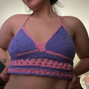 Crochet bralette top