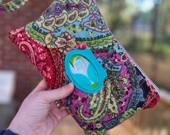 Handmade Portable Wipe Case – Stylish Diaper Bag Accessory