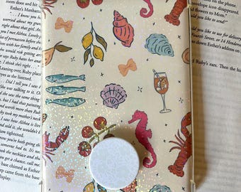 Coastal Summer Kindle Insert – Girly E-reader Decoration