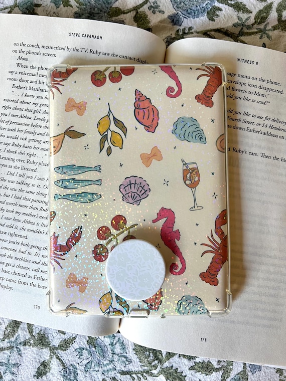 Coastal Summer Kindle Insert – Girly E-reader Decoration
