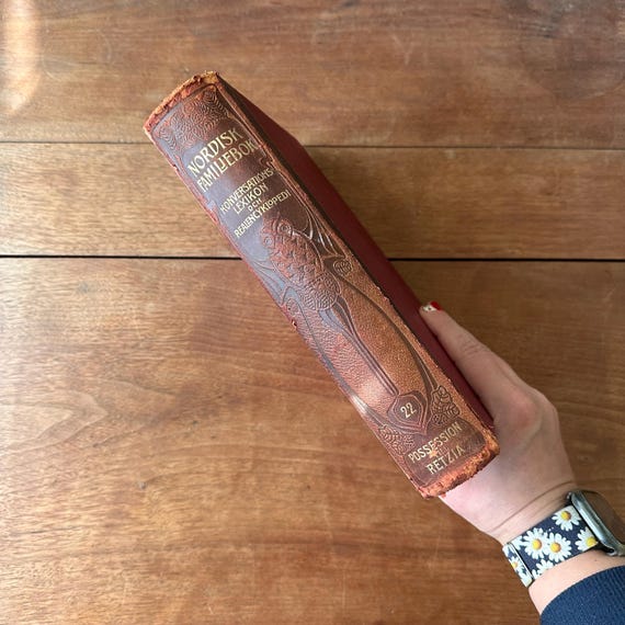 1915 Nordisk Familjebok Vol 22 Swedish Language Encyclopedia