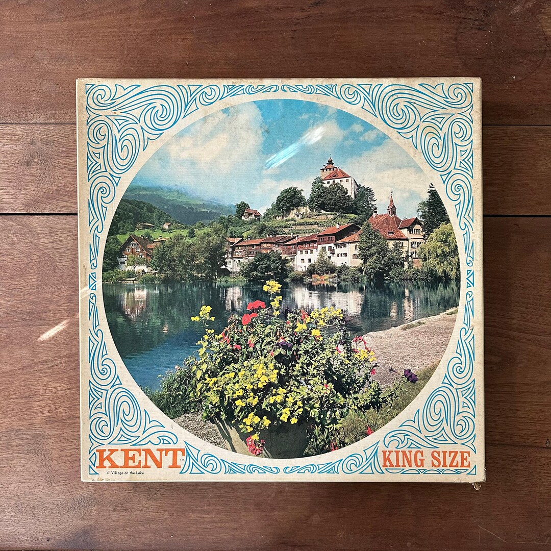 King Size Kent Jigsaw Puzzle Vintage Milton Bradley No 4 Etsy