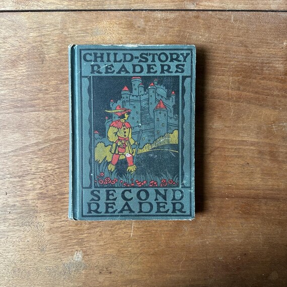 Second Reader Child-Story Readers Vintage 1927 School Book