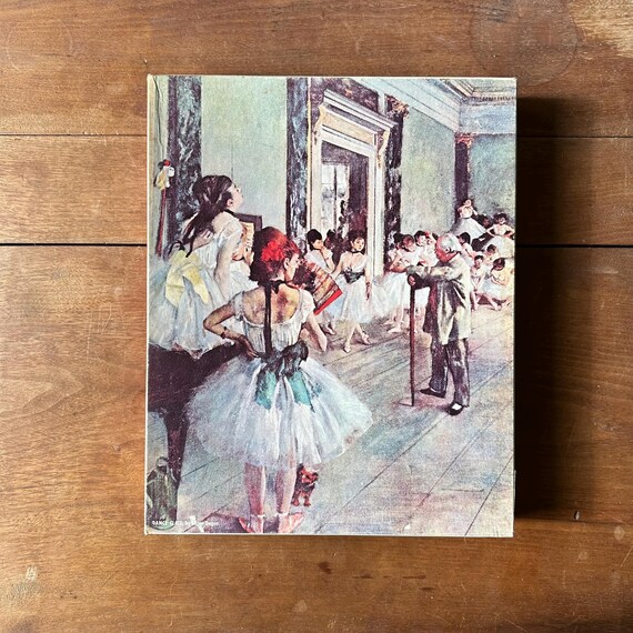 Edgar Degas Dance Class Jigsaw Puzzle Vintage Fairchild Fine Arts Puzzle