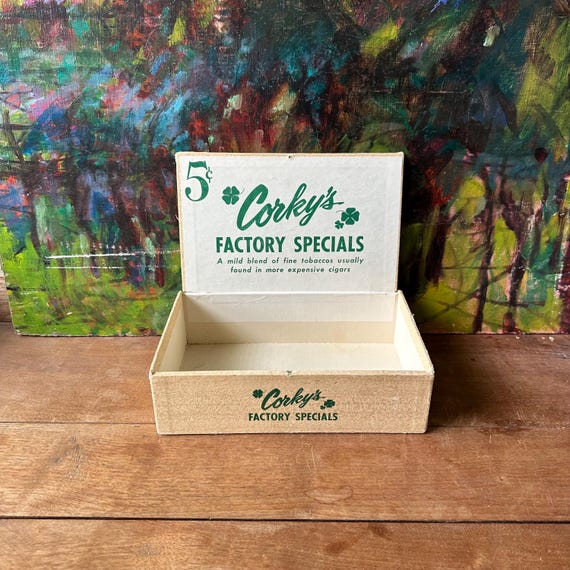 Corky’s Factory Specials Cigar Box