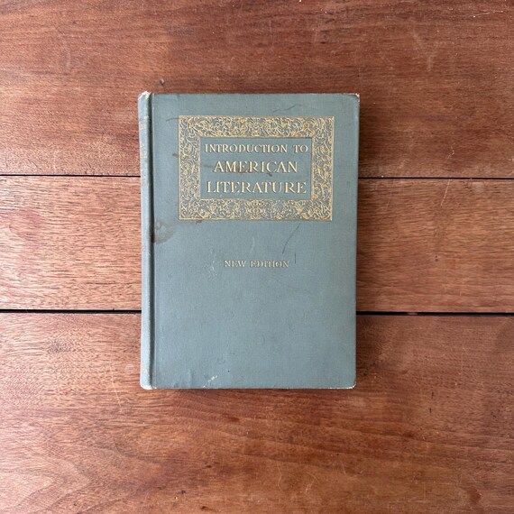 1911 Introduction to American Literature by Brander Matthews