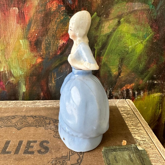 Ceramic Lady Perfume Bottle Vintage Made in Germa… - image 7