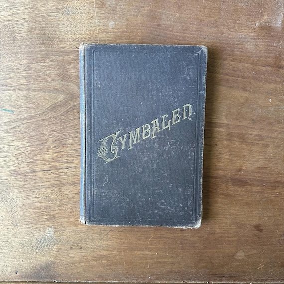 Cymbalen Swedish Language Hymnal Antique 1888 Edition