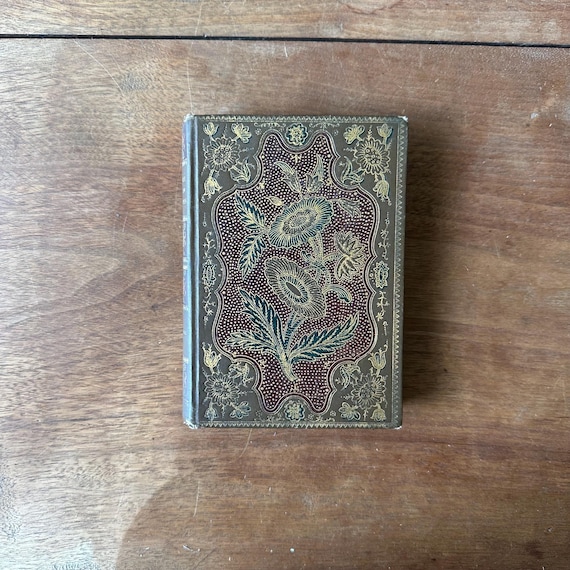 Antique Leather Bound Edition Mosses from an Old Manse by Nathaniel Hawthorne Altemus Beauxarts Series