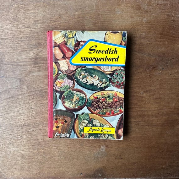 Swedish Smorgasbord  by Agnete Lampe Vintage 1953 American Edition