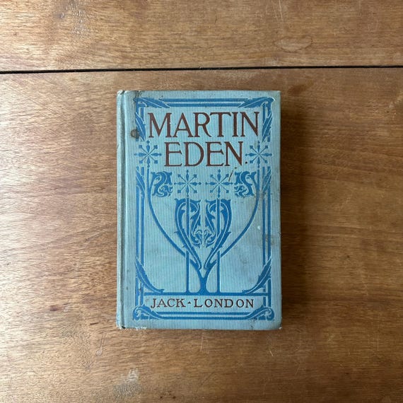 1911 Martin Eden by Jack London 6th Printing