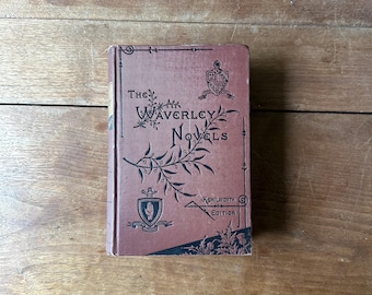 Antique Kenilworth Edition Sir Walter Scott’s Waverly Novels - The Monastery & The Abbot