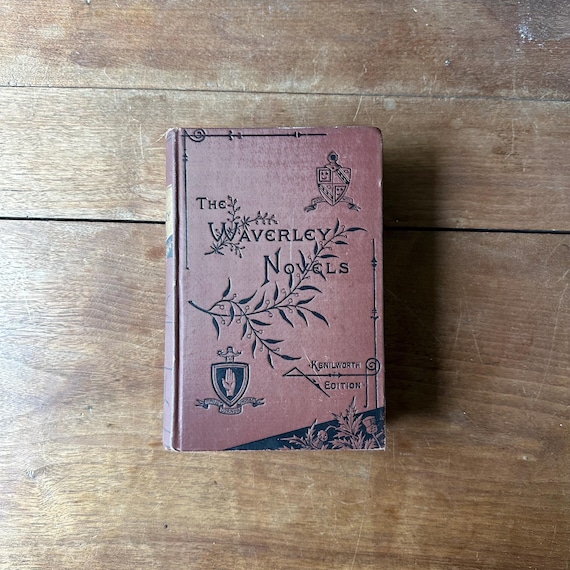 Antique Kenilworth Edition Sir Walter Scott’s Waverly Novels - The Monastery & The Abbot