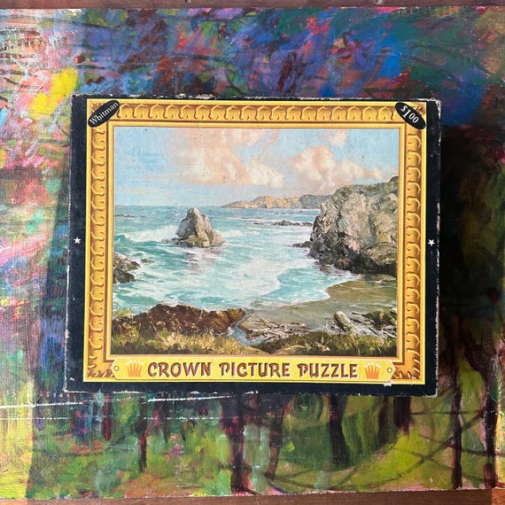 Whitman No. 4710 Ebb Tide Crown Picture Puzzle