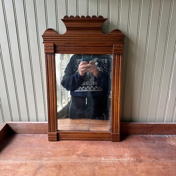 Eastlake Style Antique Mirror