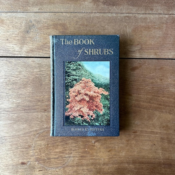 1928 The Book of Shrubs by Alfred C. Hottes