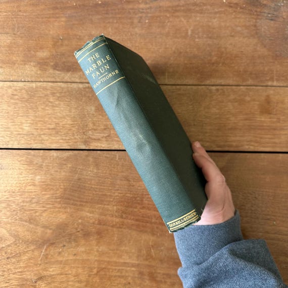 The Marble Faun by Nathaniel Hawthorne Antique A.L. Burt Company Edition