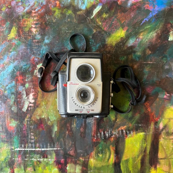 Kodak Brownie Starflex Camera Vintage with Strap