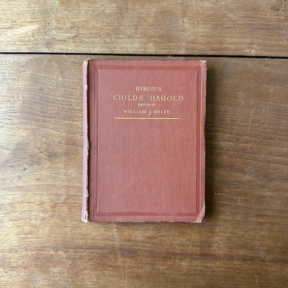 1886 Childe Harold's Pilgrimage A Romaunt by Lord Byron Illustrated