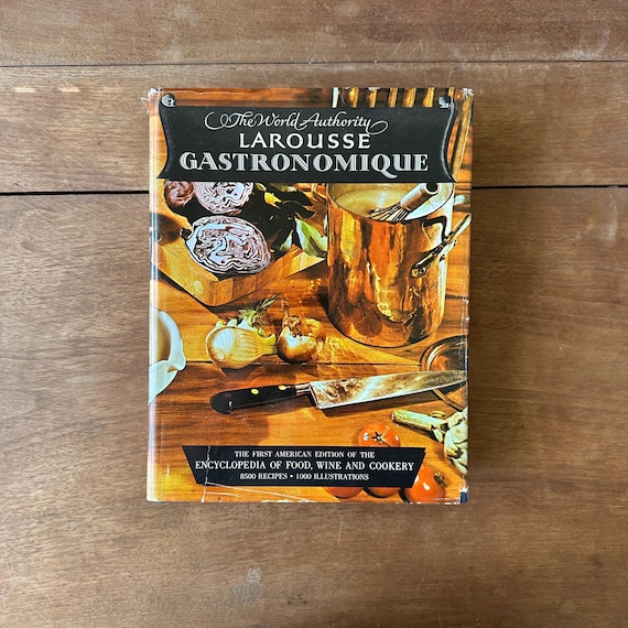 1965 Larousse Gastronomique First American Edition with Original Dust Jacket