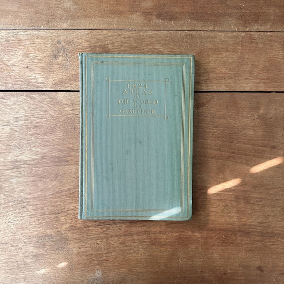 1924 Atlas of the World and Gazeteer