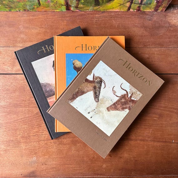 Horizon Magazine Set of 3 Volumes - 1968-1969