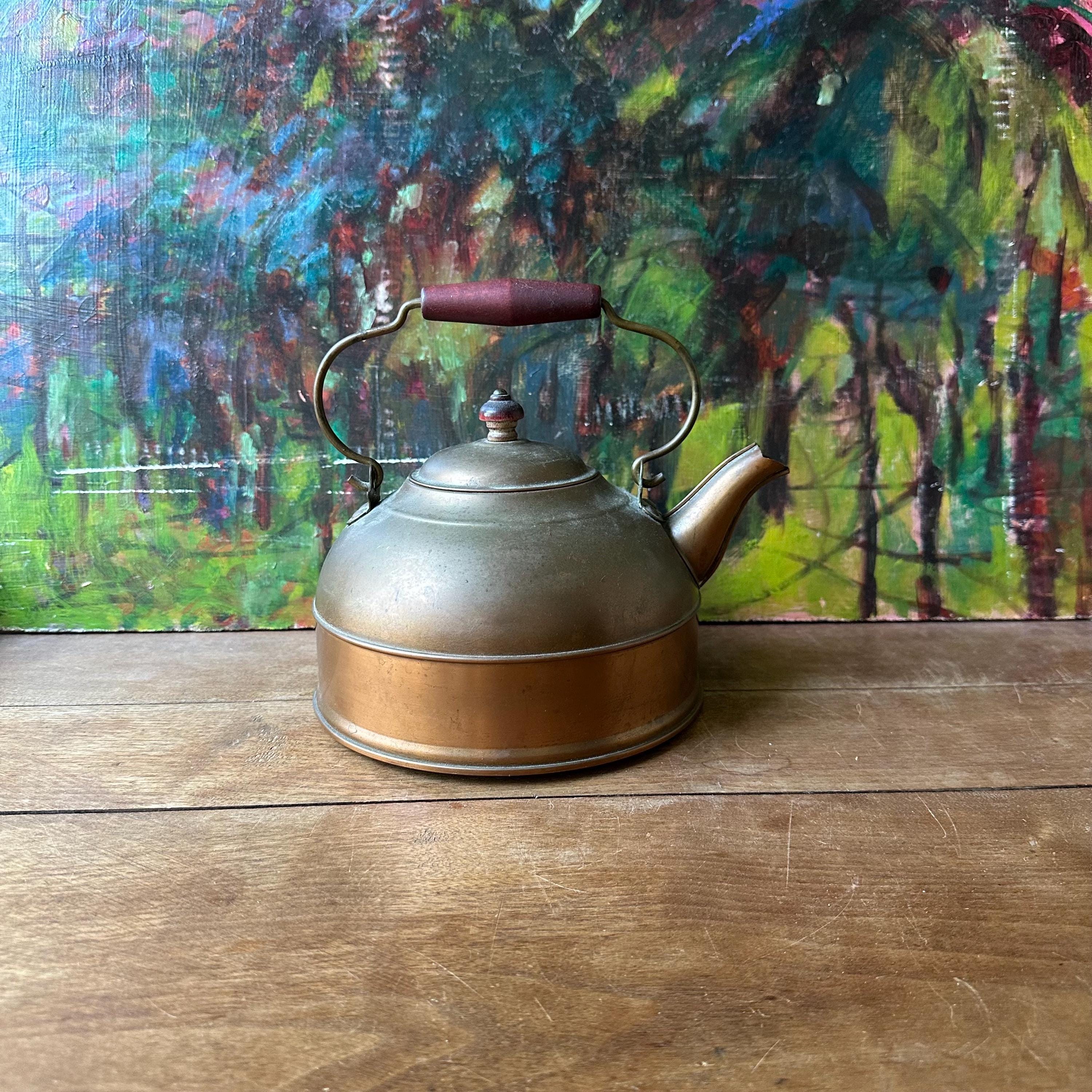 Antique Copper Revere Kettle - Etsy